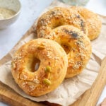 3-Ingredient Greek Yogurt Bagels