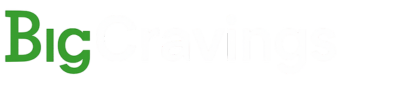 Big Cravings Logo White Version
