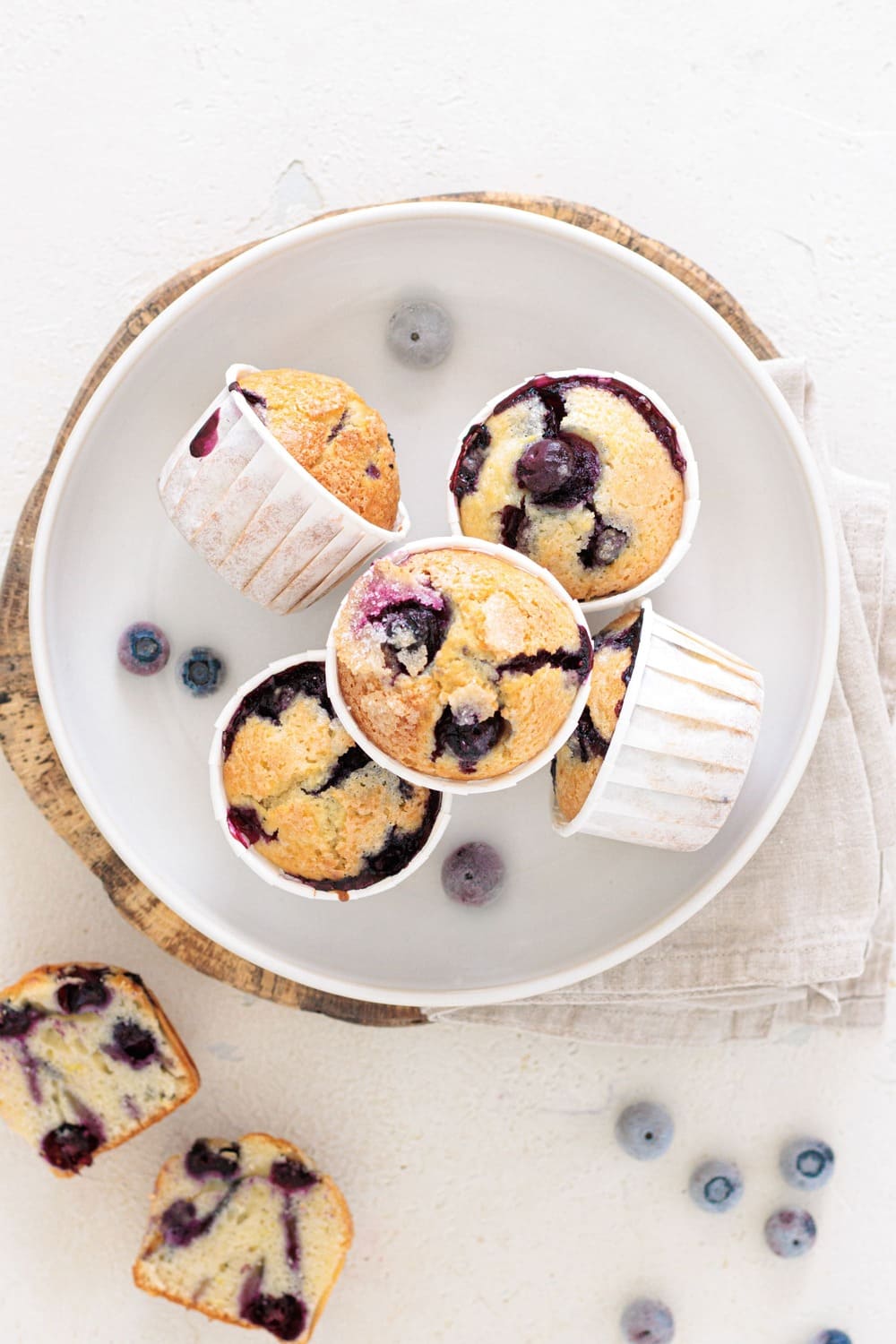 Homemade Blueberry Muffins