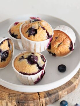 Homemade Blueberry Muffins