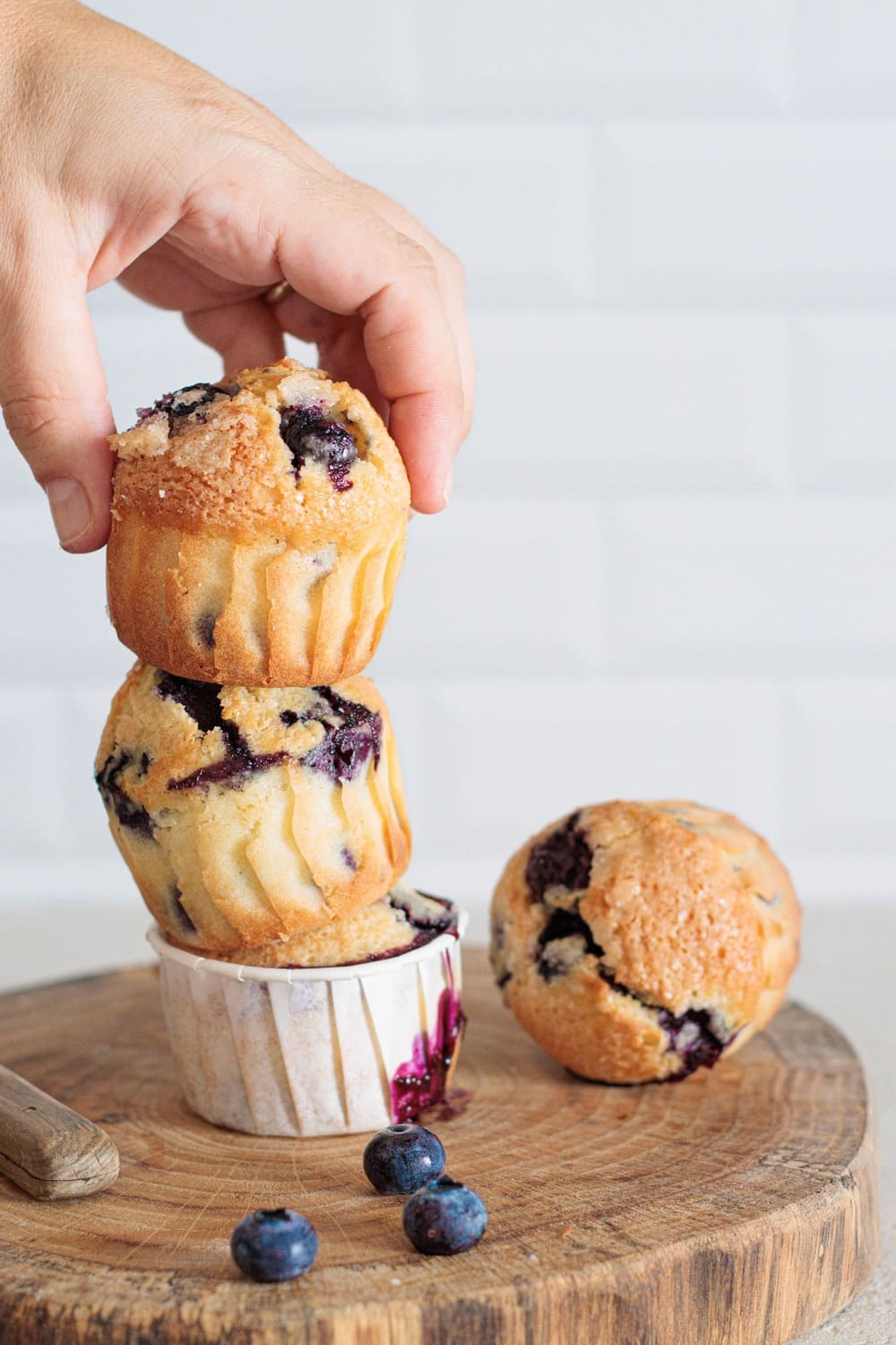 Homemade Blueberry Muffins