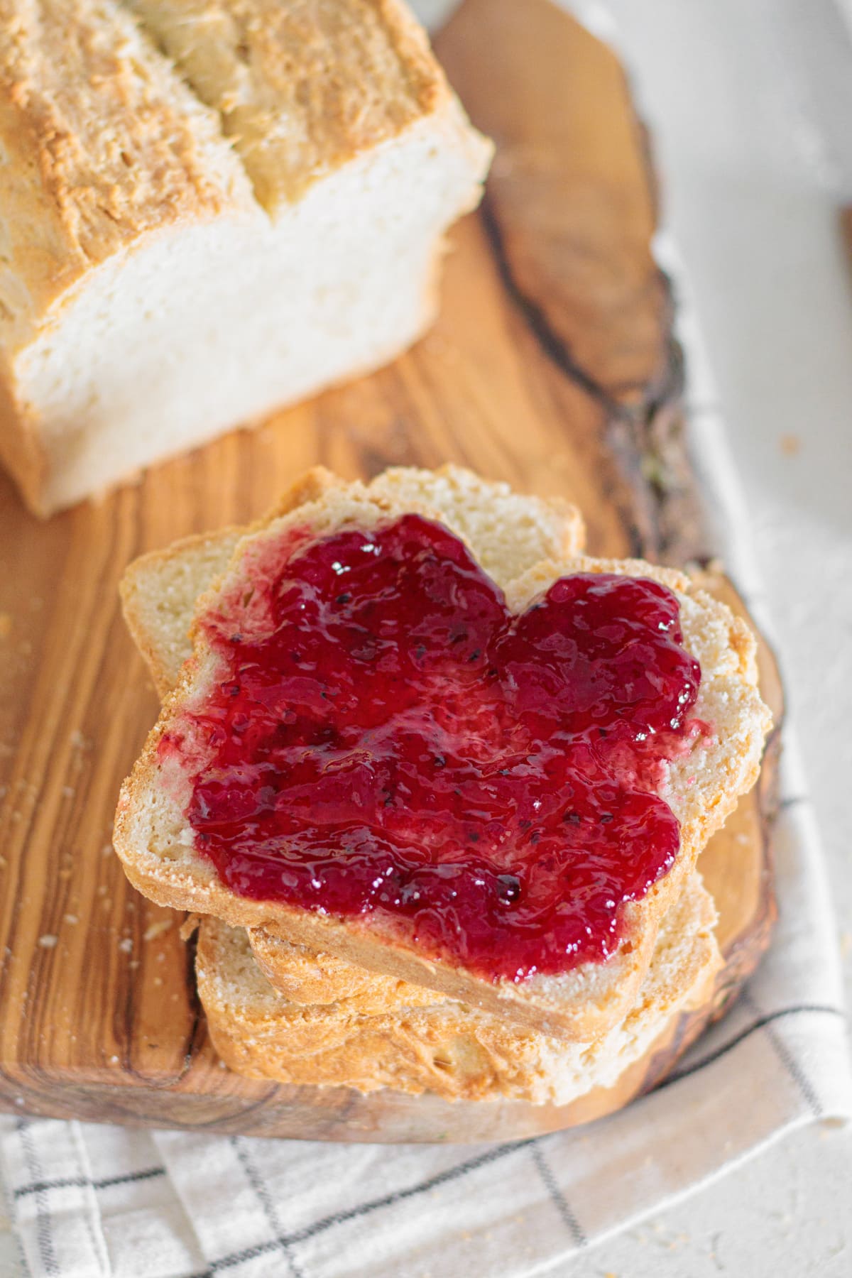 Easy No-Yeast Bread Recipe | Quick 3-Ingredient Homemade Loaf