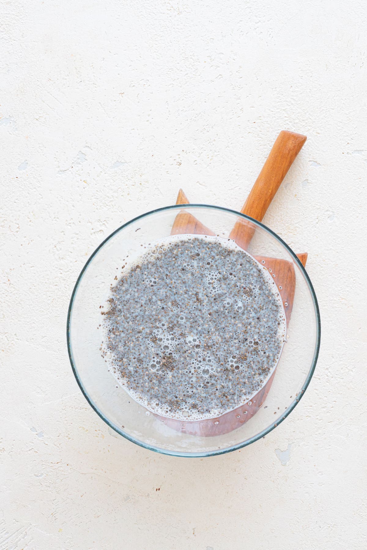 Stir the chia mixture until combined.