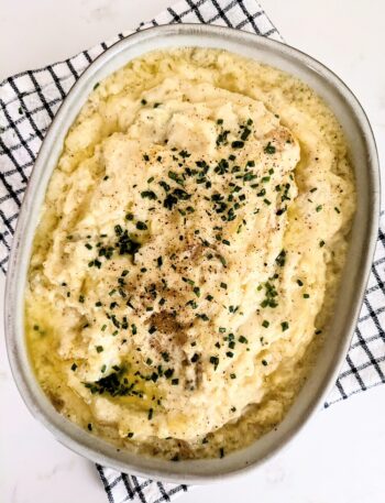 Rustic Make-Ahead Mashed Potatoes