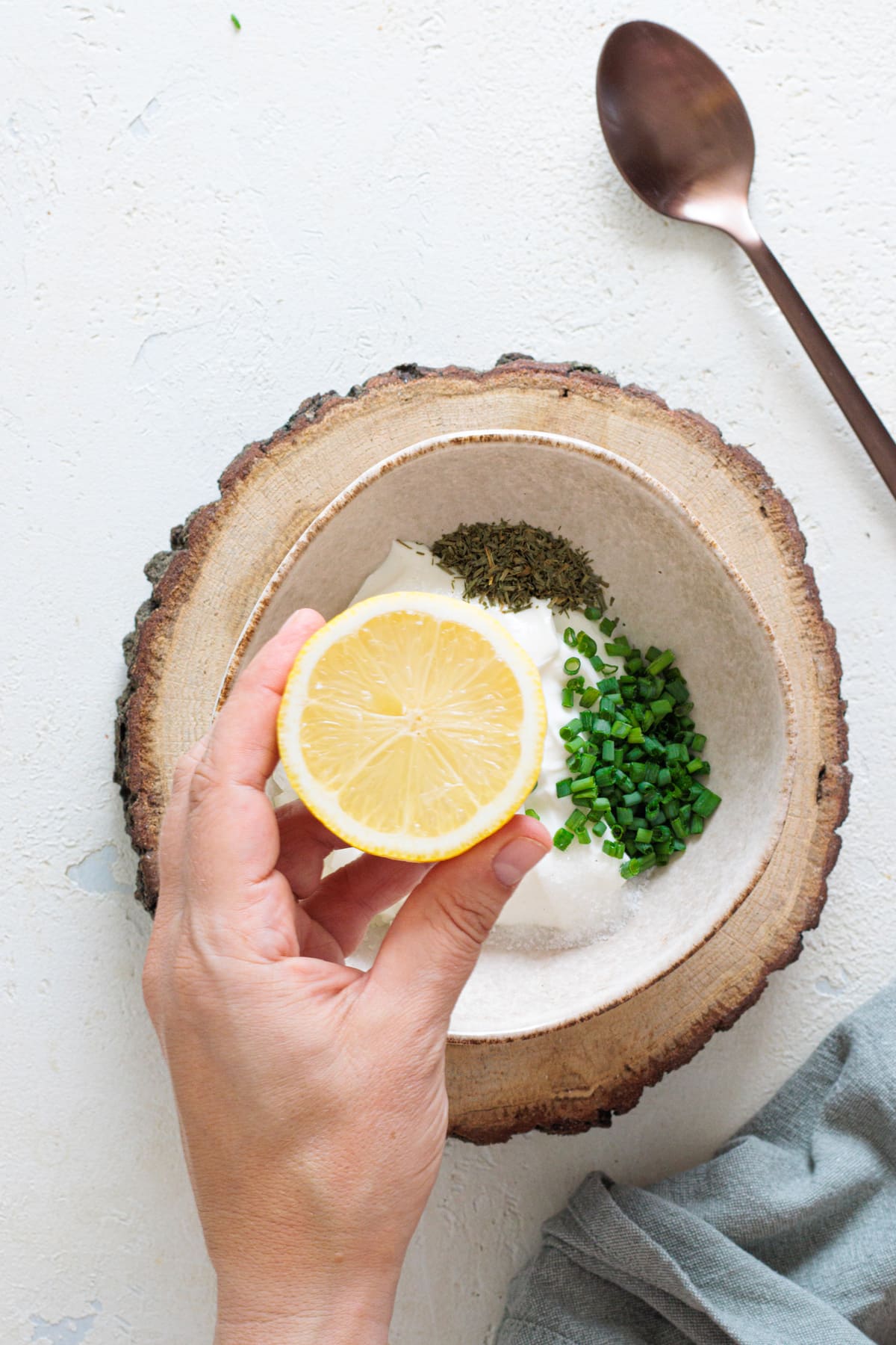Add a squeeze of fresh lemon juice.
