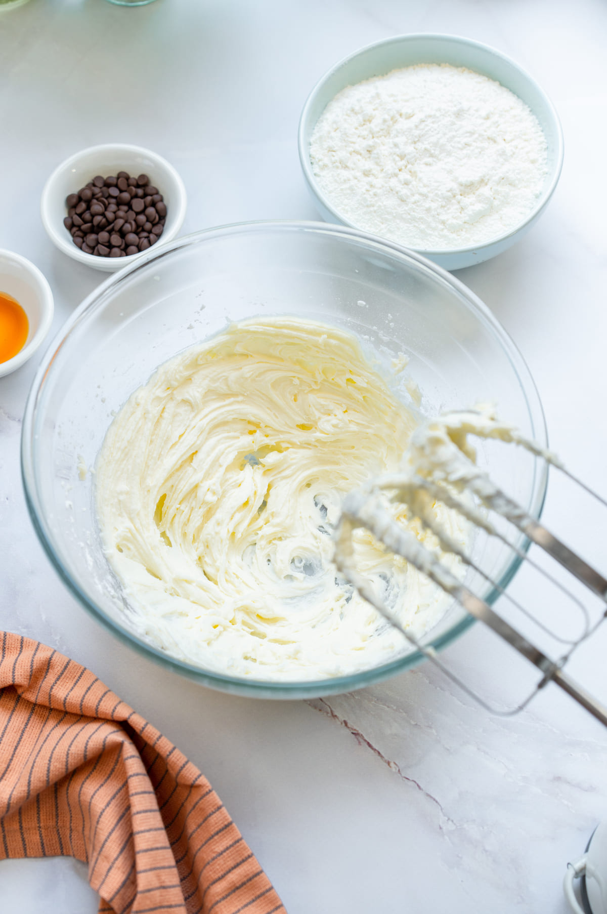 Beat together until smooth and creamy.