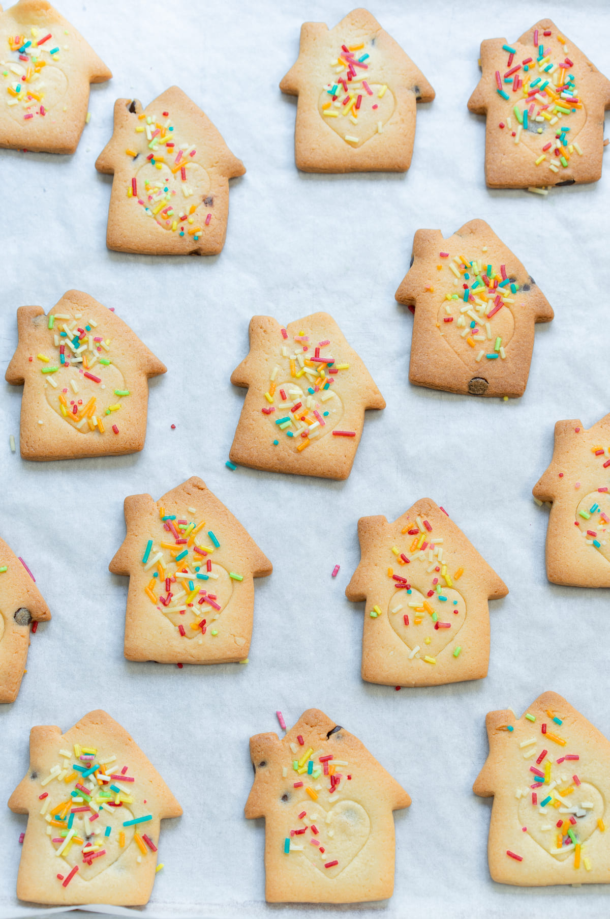 Bake until golden at the edges.