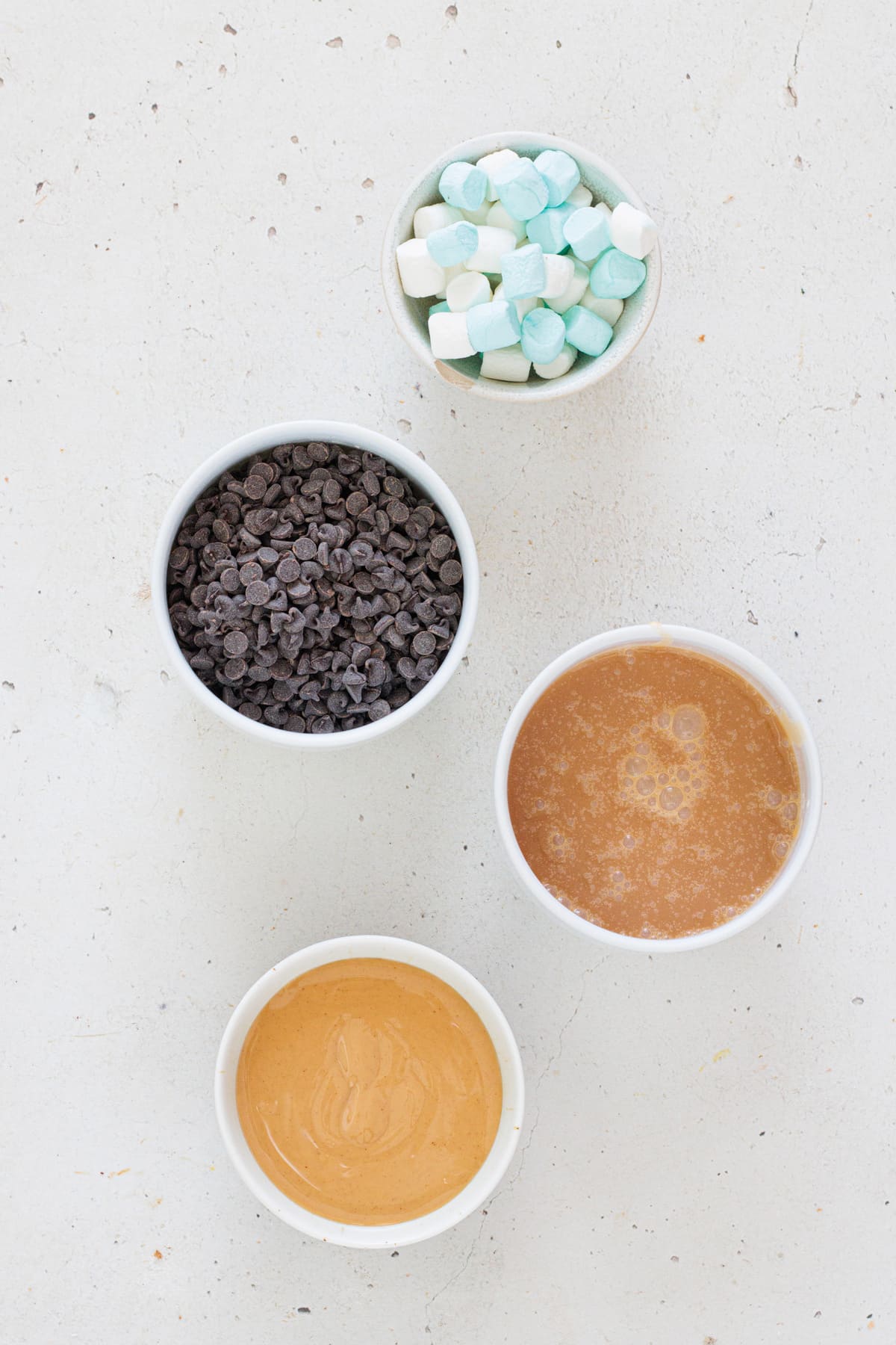 Ingredients for 5 Minute Fantasy Bars
