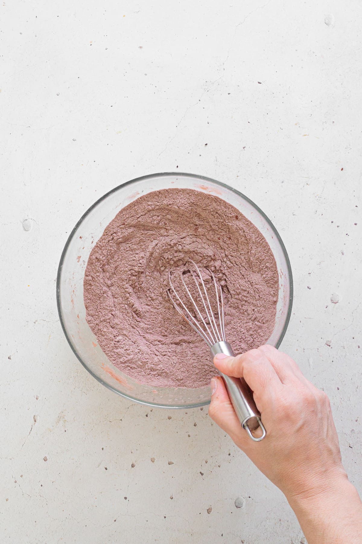 Whisk the dry ingredients together until evenly combined.
