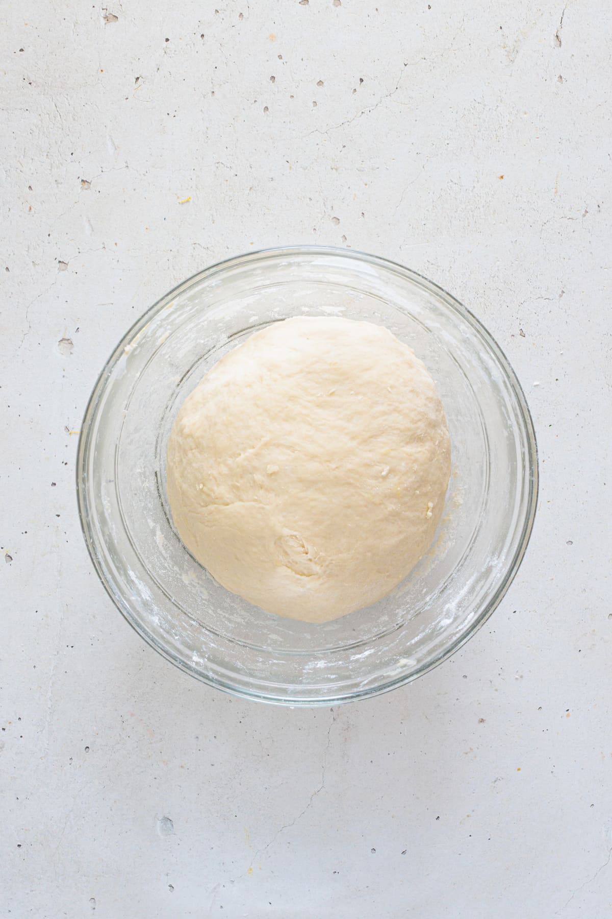 Knead the dough until smooth and elastic.