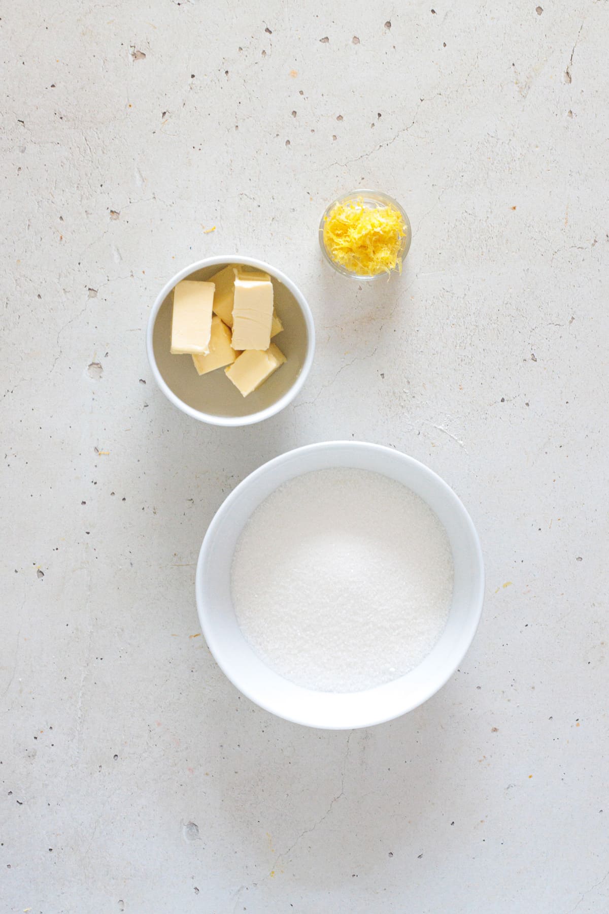 Ingredients for the filling.
