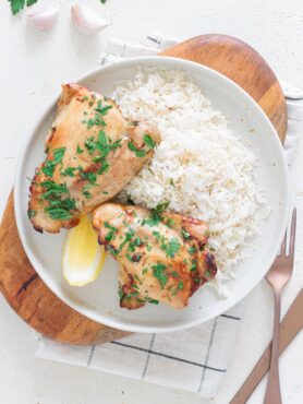 Broiled-chicken-thighs
