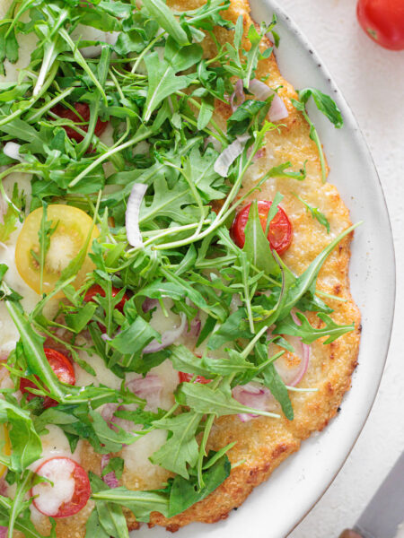 Cauliflower pizza crust