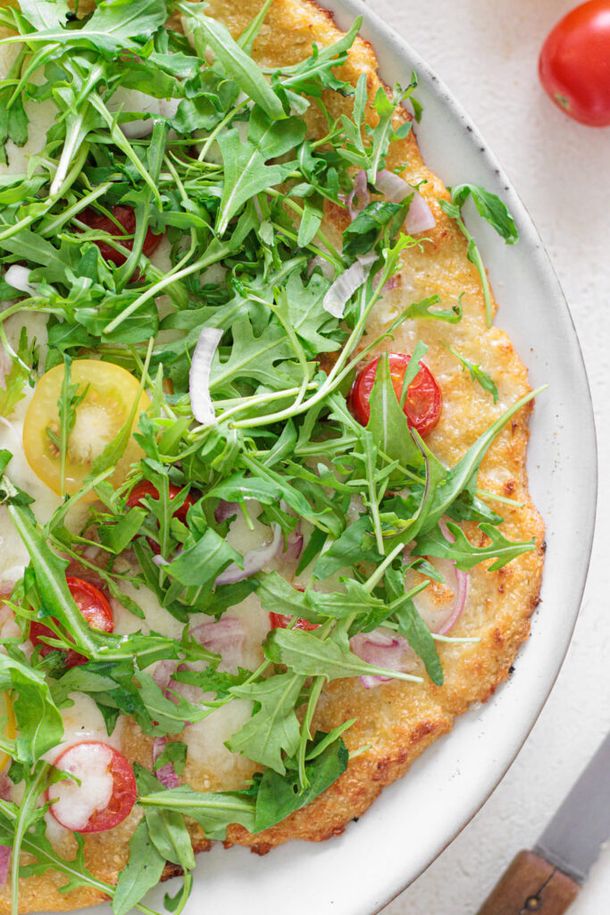 Cauliflower pizza crust