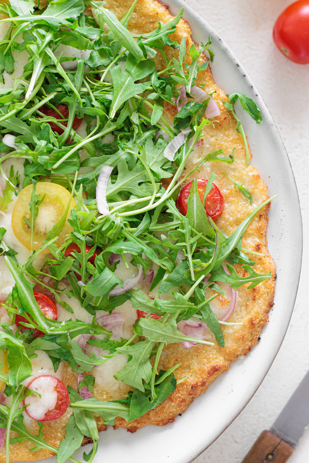 Cauliflower pizza crust