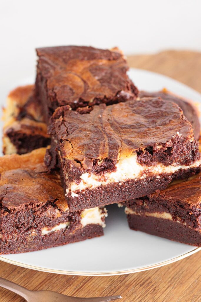 Fudgy Cheesecake Brownies