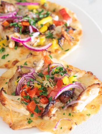 chicken flatbread pizza