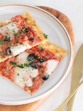 Cottage cheese pizza crust