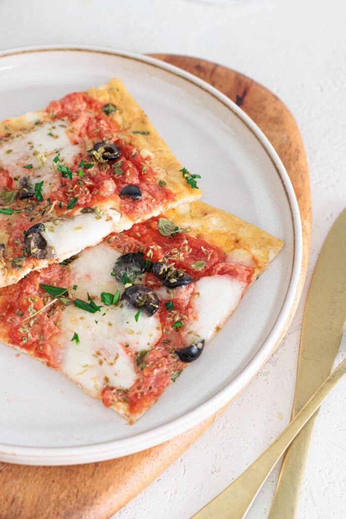 Cottage cheese pizza crust