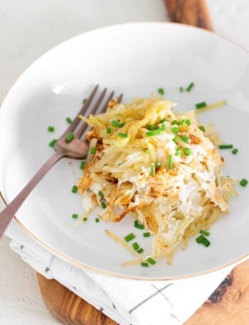 4 Ingredient Hash Brown Casserole