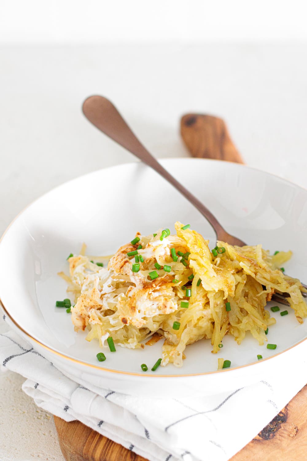 4 Ingredient Hash Brown Casserole