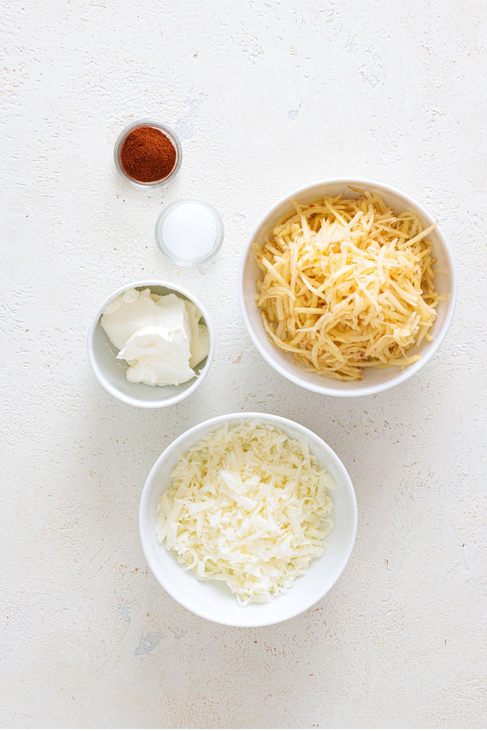 Ingredients for the Hash Brown Casserole