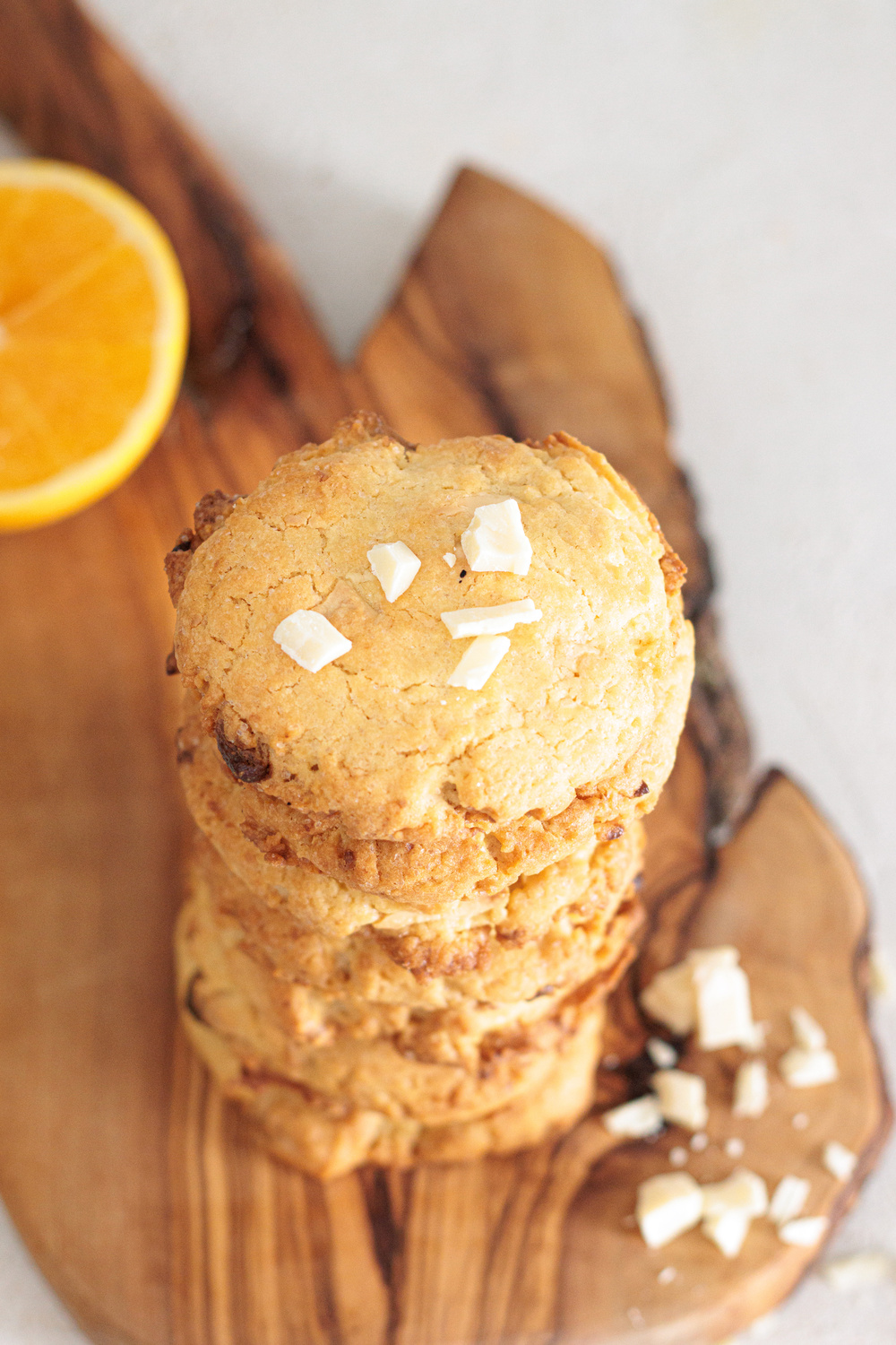 Creamsicle orange cookies