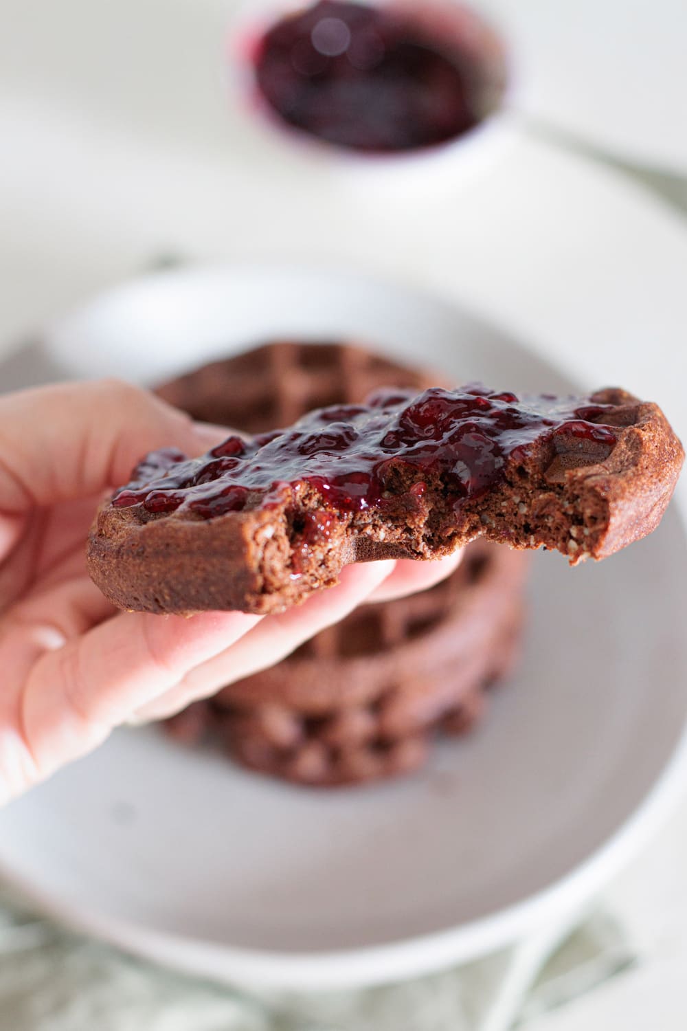 Delicious Keto Chocolate Chaffles